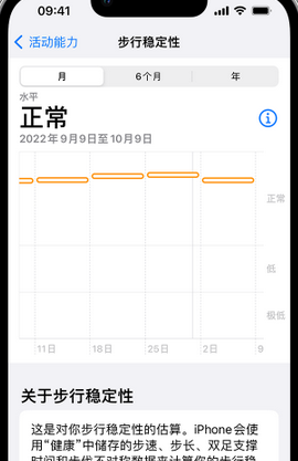 烟台iPhone手机维修如何在iPhone开启'步行稳定性通知'