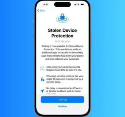 烟台苹果授权维修店分享被盗设备保护功能开启方法 