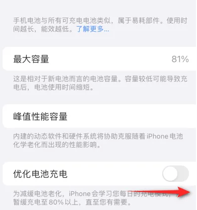 烟台苹果15维修分享iPhone15充电到80%就充不进电了怎么办 